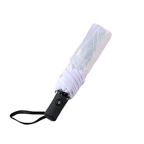 Hacoly transparent Regenschirm Kunststoff...