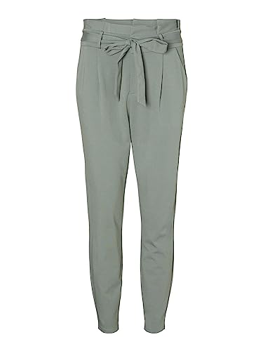 VERO MODA Damen Paperbag Stoffhose Eva hoher Bund...