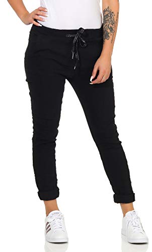 CLEO STYLE Damen Jogginghose im Vintage Look...