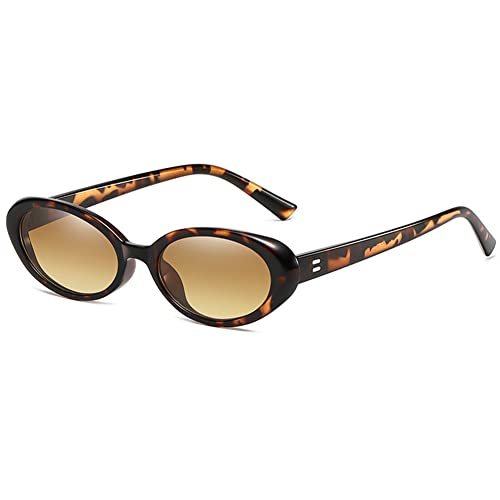 YOJUED Retro ovale Sonnenbrille, Herren Damen...