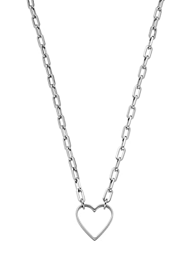 LIEBESKIND Damen-Collier Edelstahl LJ-0349-N-45