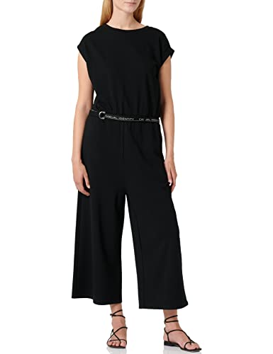 Comma CI Damen Kleid, 9999 schwarz, Overall