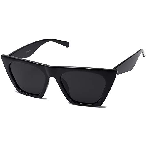 SOJOS Sonnenbrille Damen Polarisiert Vintage,...