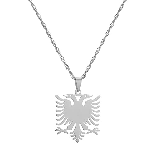 Halskette Mit Anhänger Mit Albanischem Adler Und...