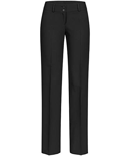GREIFF Damen-Hose Anzug-Hose, Farbe: Schwarz, Gr:...