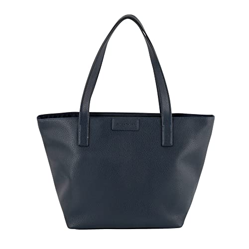 TOM TAILOR- Miri Zip, Damen, Shopper, L, Blau,...