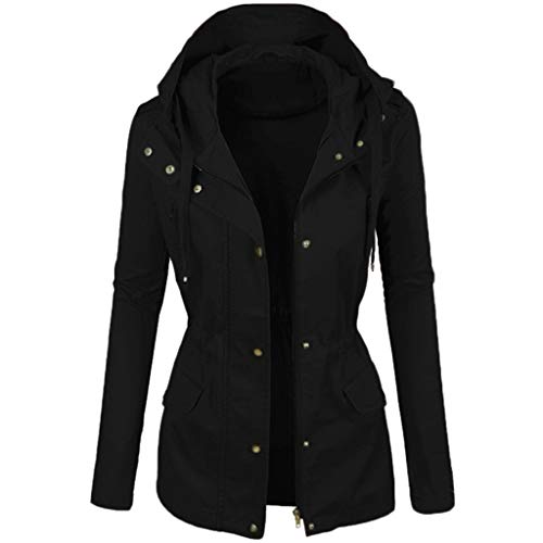 Damen künstlich Lederjacke Übergangsjacke mit...