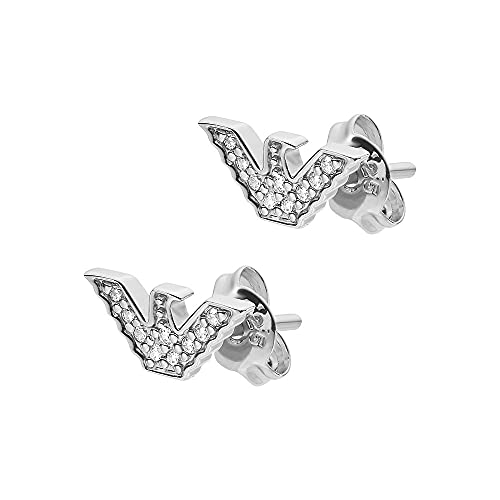 Emporio Armani Ohrringe Für Frauen, Silber...
