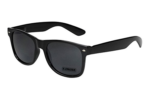 X-CRUZE® 8-001 Nerd Sonnenbrille Unisex Herren...