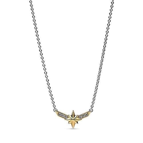 Pandora Marvel Captain Marvel Oktogramm Stern...