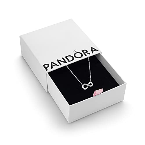 Pandora Moments funkelnde Unendlichkeits-Halskette...