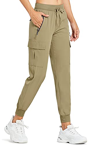 Comallan Damen Cargohose Jogginghose Leichte...