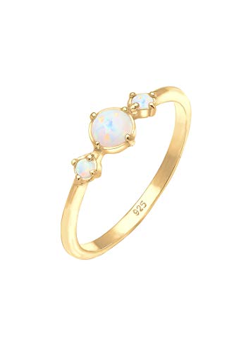 Elli Ring Damen Band Geo Vintage Trend mit...