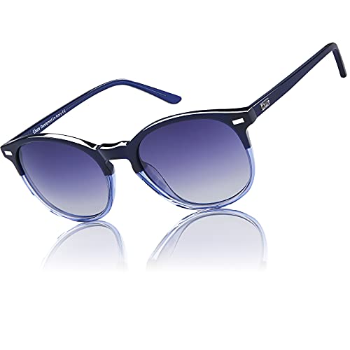 DUCO Retro Polarisierte Damen Sonnenbrille Vintage...