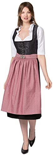 Stockerpoint Damen Dirndl Dakota Kleid, Schwarz,...