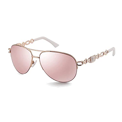 FONHCOO Verspiegelte Sonnenbrille Damen UV400...