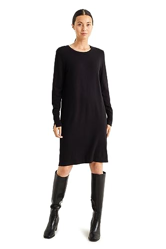 C&A Damen Kleid Rundhalsausschnitt oberhalb des...