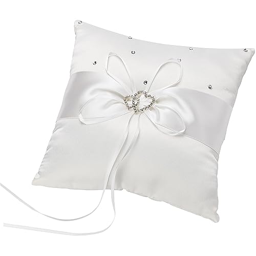 Prmape Ringkissen Hochzeit, 20 * 20cm...