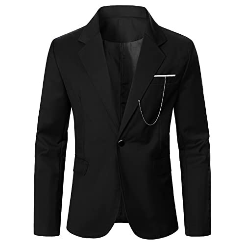 Herren Sakko Slim Fit Stretch Elegant Hochzeit...