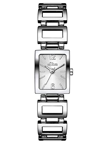 s.Oliver Damen Analog Quarz Armbanduhr SO-3023-MQ