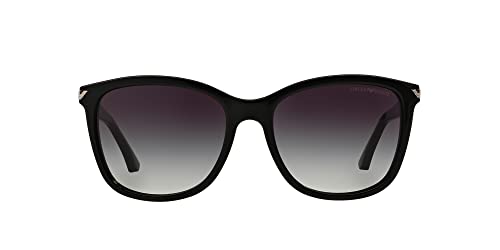 Emporio Armani Unisex Sonnenbrille, Schwarz (Black...