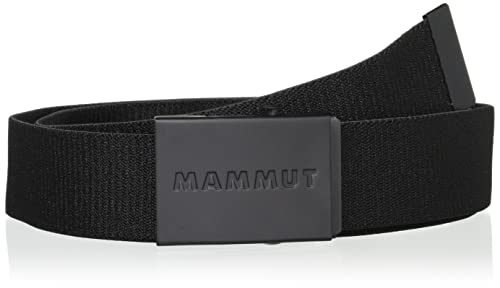 Mammut Logo Gürtel schwarz 2022 Accessoires