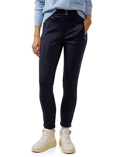 STREET ONE Damen A376787 Hose, deep Blue, 40W x...
