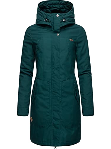 Ragwear Damen warmer Winter Parka Jannisa Dark...