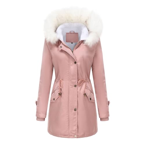 Mantel Damen Lang Daunenjacken & Parkas Für Damen...