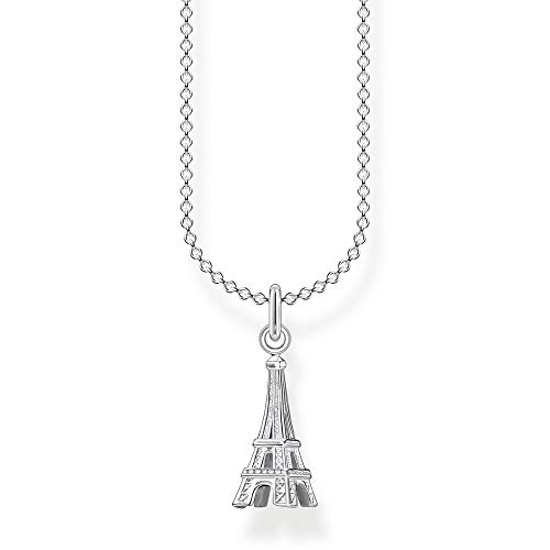 Thomas Sabo Damen Halskette Eiffelturm silber 925...