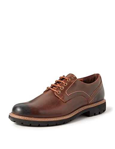 Clarks Herren Batcombe Hall Derbys, Braun (Dark...
