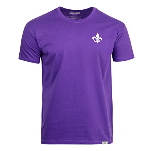 Saints Row T-Shirt 'Fleur' Dark Purple Size S