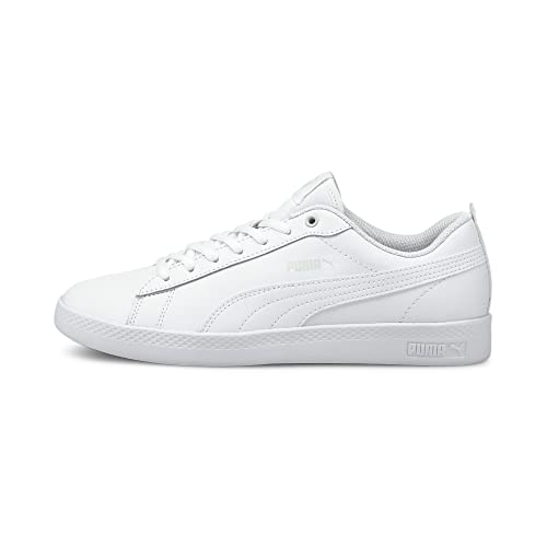 PUMA Damen Smash WNS v2 L Sneaker, White White, 39...