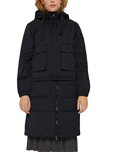 ESPRIT Damen 101CC1G315 Jacke, 001/BLACK, S