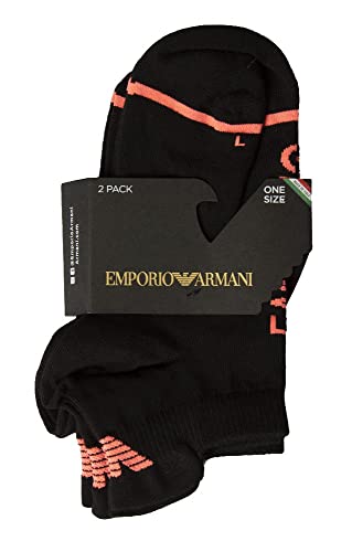 Emporio Armani Damen 2-pack Sporty 2 Pack Ankle...