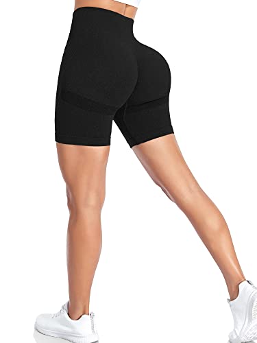 Yaavii Kurz Sport Leggings Damen Scrunch Butt Yoga...