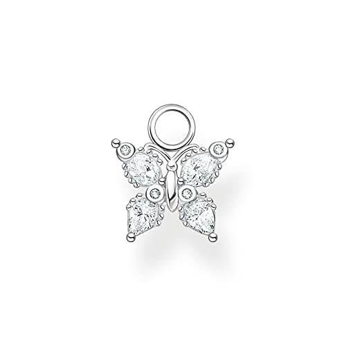 THOMAS SABO Damen Ohrring Anhänger Schmetterling...