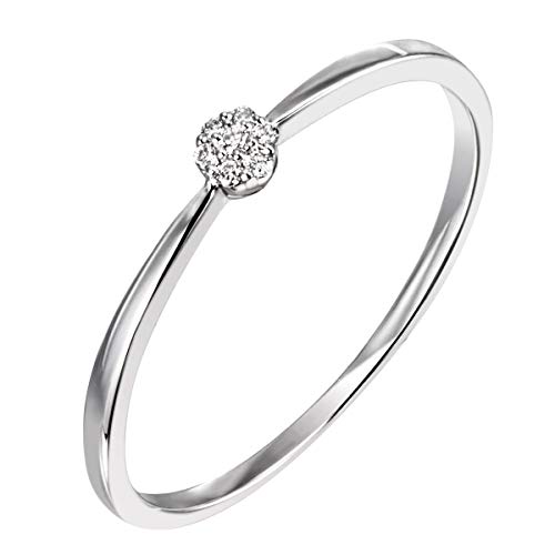 Goldmaid Ring Brillantring 925 Sterlingsilber 7...