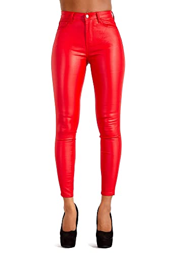 Glook Hochwertige Damenhosen, Glatte Damen Hose,...