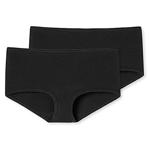 Schiesser Damen 2 PACK Panty Shorts Bio Baumwolle...