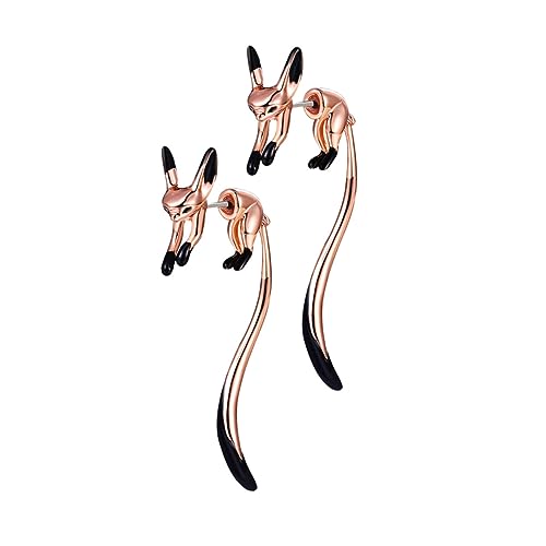 GALPADA 1 Paar Süße Fuchs-Ohrringe...