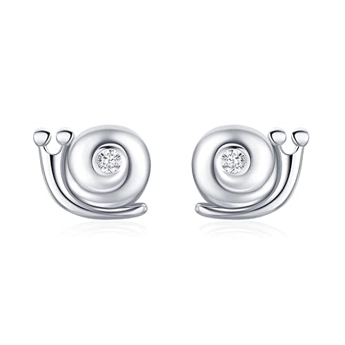 GRGFG Ohrstecker Damen,Zirkonia 925 Sterling...