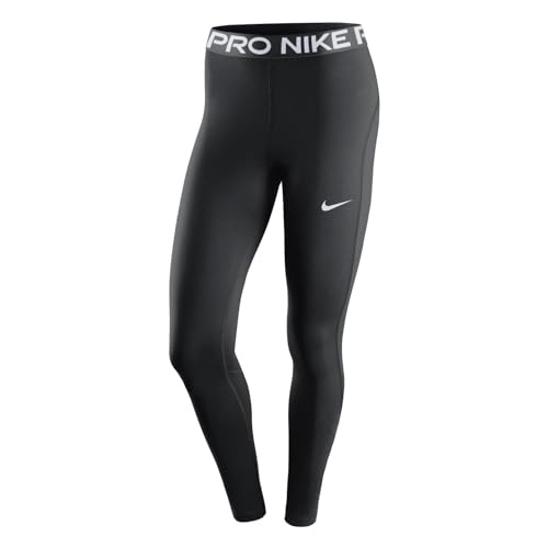 Nike Damen W Np 365 Tight Leggings, Black/White, L...