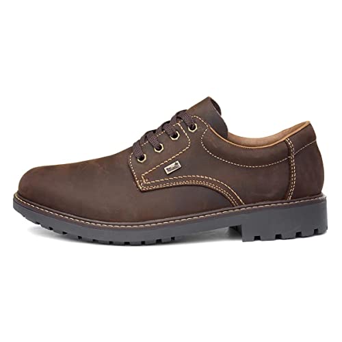 Rieker Herren B4610 Schnürer, braun, 43 EU