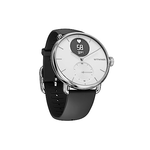 Withings Scanwatch – Hybrid-Smartwatch mit EKG,...