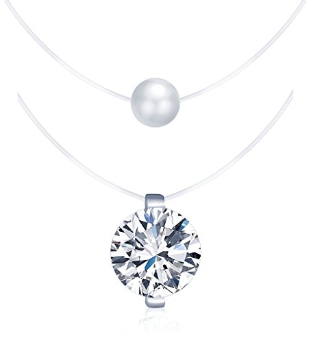 Yumilok 925 Sterling Silber Zirkonia Perle...