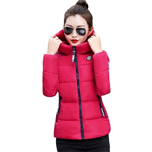 MORISTE Winter Parkas Damen Jacke mit Kapuze dick...