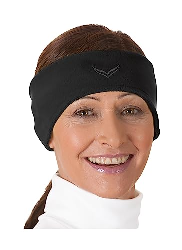 Trigema Damen 555553 Stirnband, Schwarz (Schwarz...