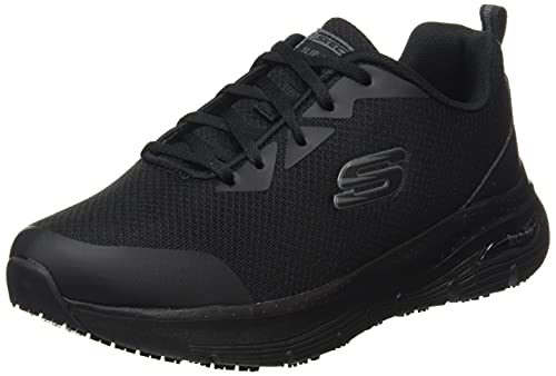 Skechers Damen Sneakers, Black Textile/Synthetic,...
