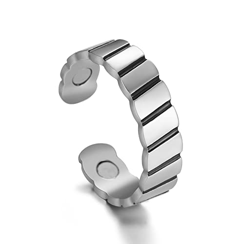 TEAMER Edelstahl Magnetischer Ring Verstellbare...